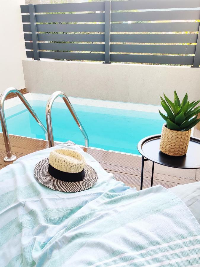 Aelia Seaside Luxury Suites ني كارفالي المظهر الخارجي الصورة