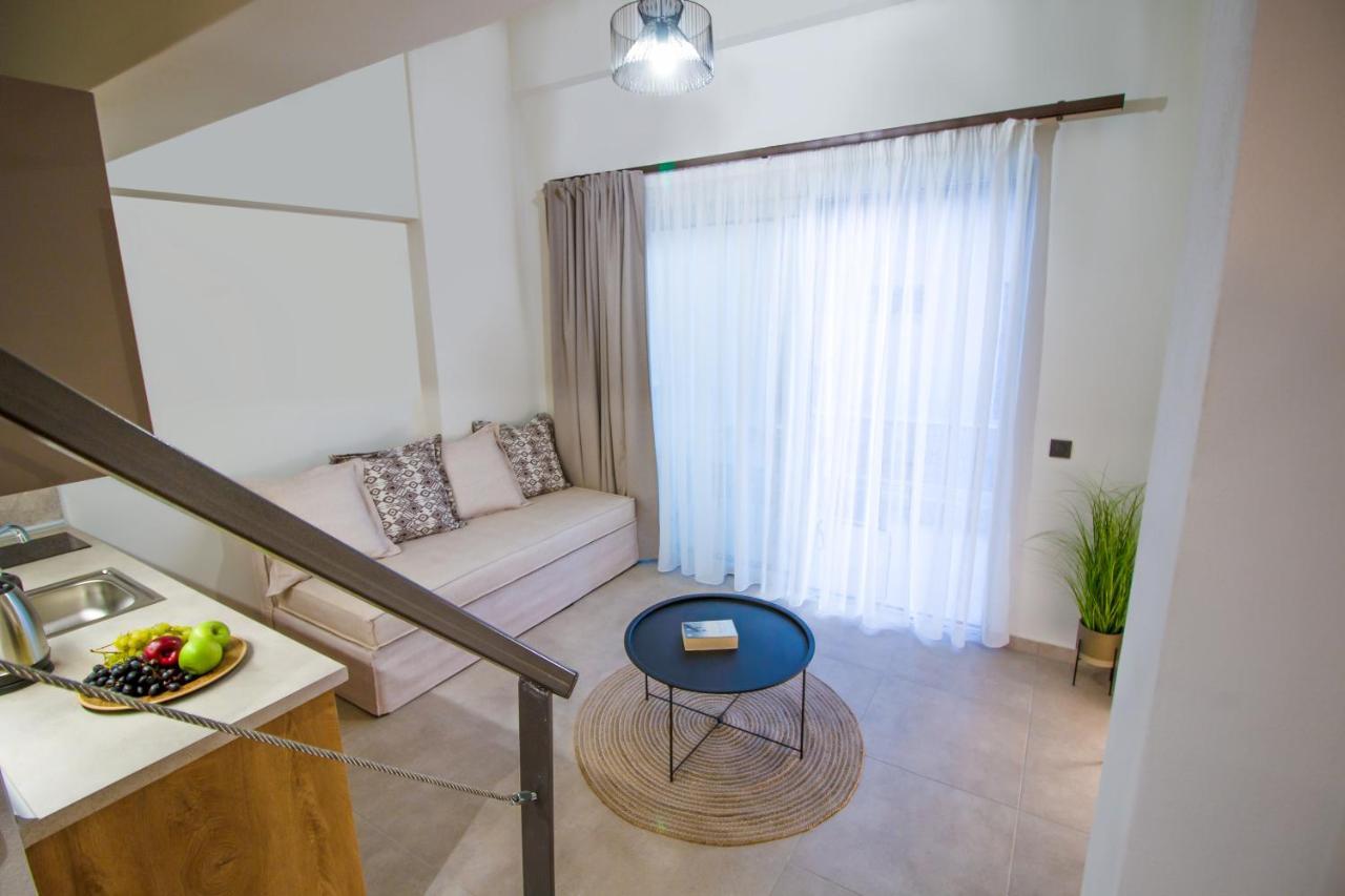 Aelia Seaside Luxury Suites ني كارفالي المظهر الخارجي الصورة