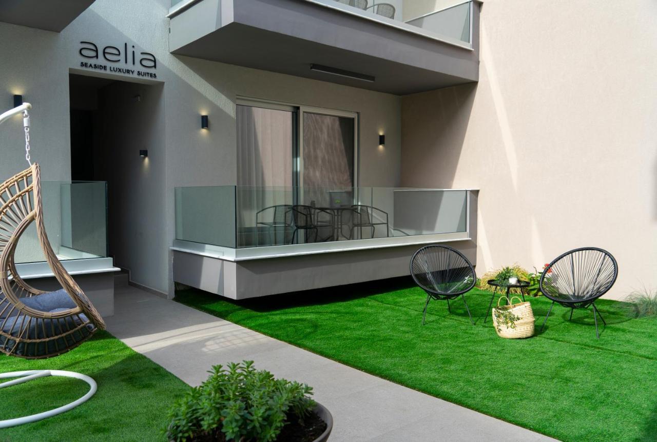 Aelia Seaside Luxury Suites ني كارفالي المظهر الخارجي الصورة