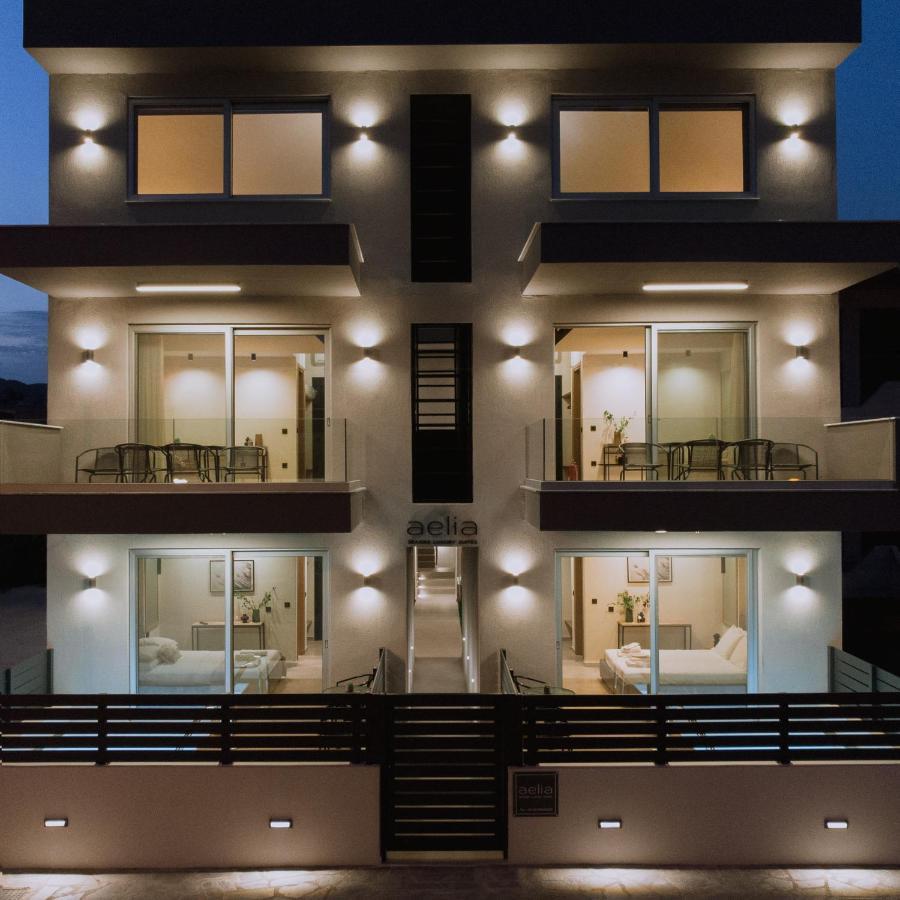 Aelia Seaside Luxury Suites ني كارفالي المظهر الخارجي الصورة